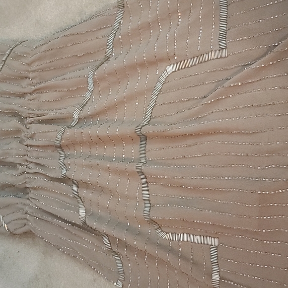 NWT Bloomingdales Aqua Taupe Dress Size Womans small - Picture 5 of 9